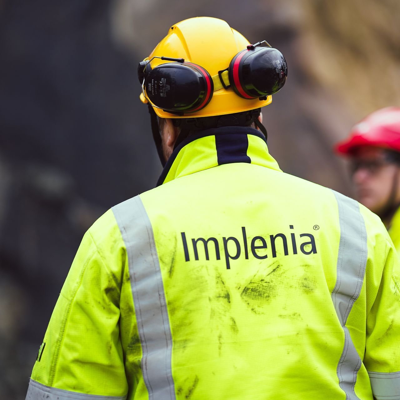 Implenia employee on site